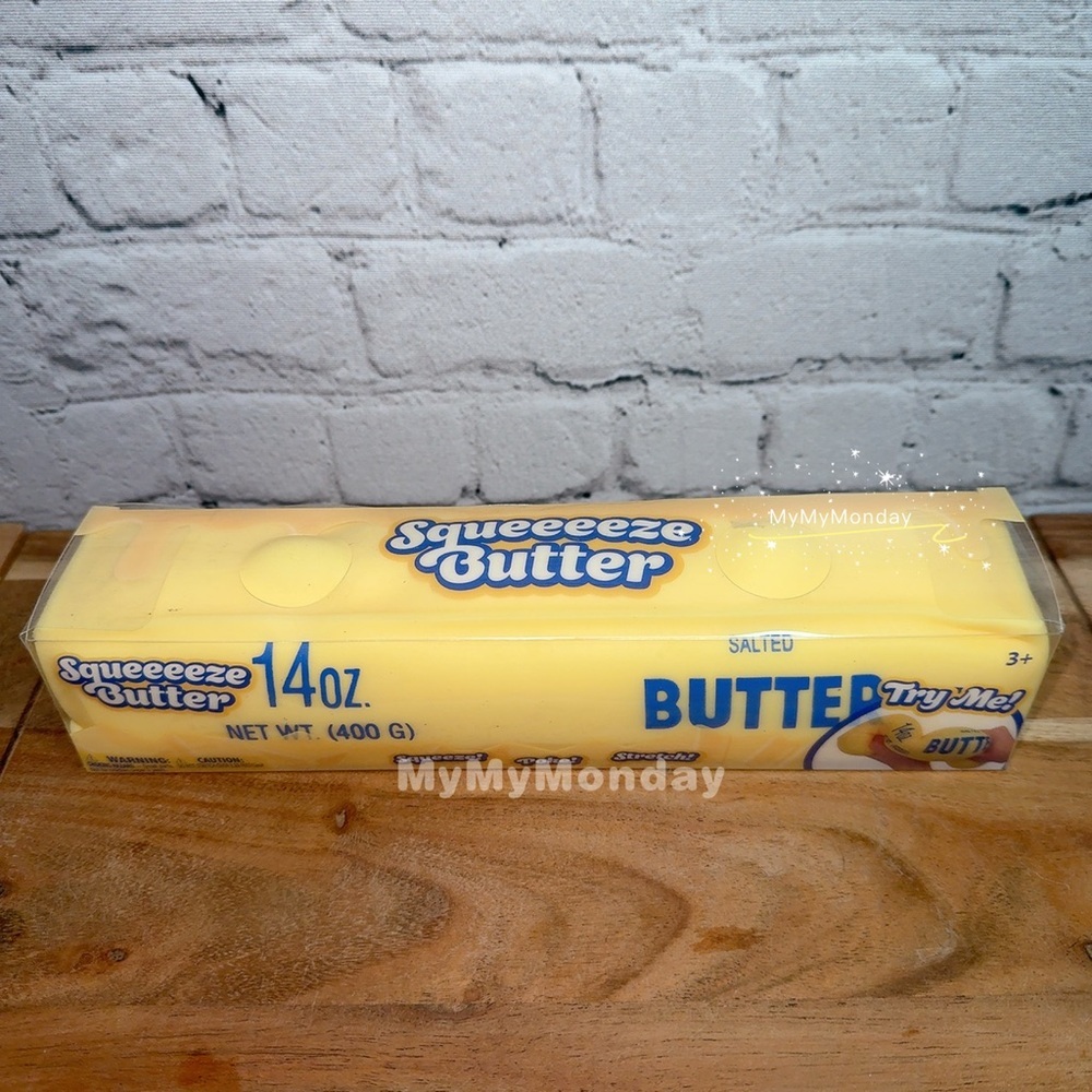 Sunny Days Squeezy Butter Squishy Toy 14oz - Picture 2 of 3